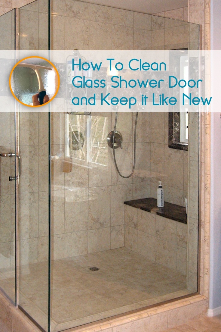 How To Clean A Glass Shower Door With Vinegar